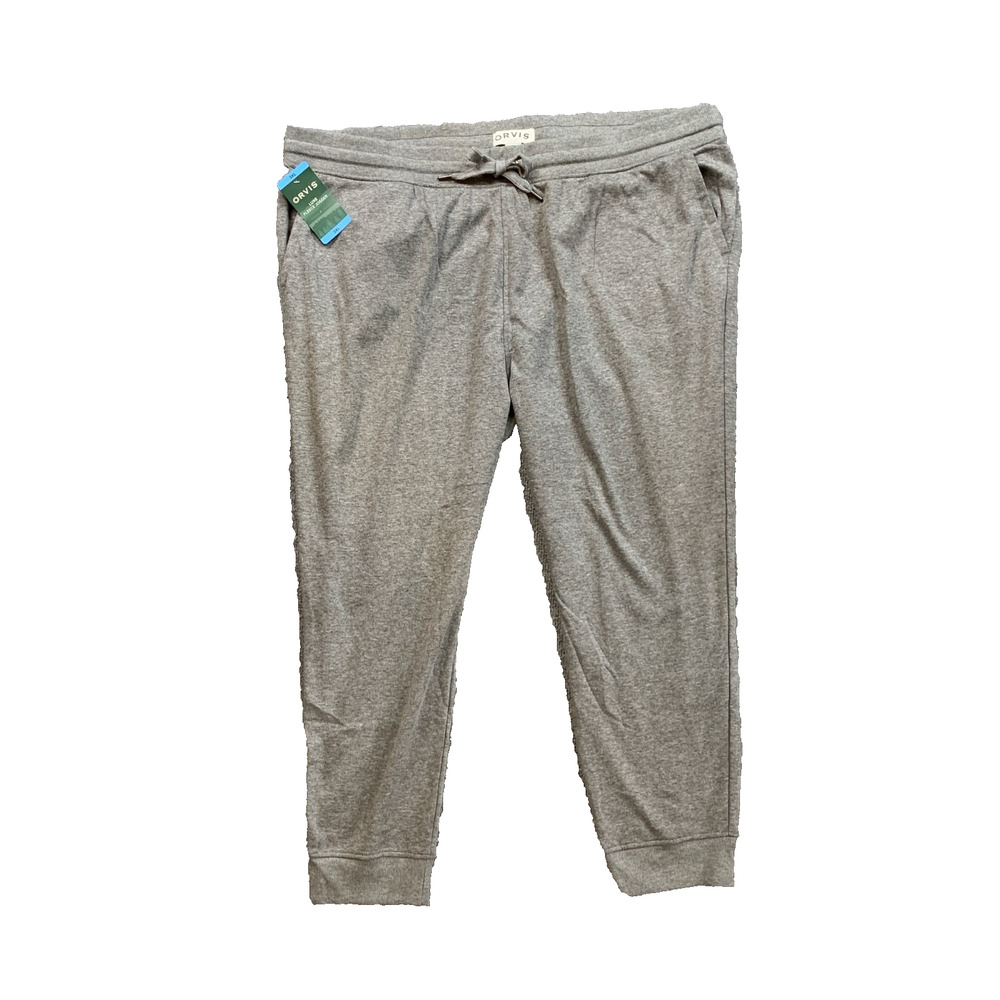 Orvis Jogger Mens 3XL Classic Collection Luxe Fleece Performance Tapered Ankle